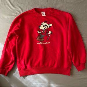 Vintage Walt Disney Mikey Mouse crewneck